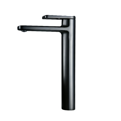 Matte black basin mixer faucet brass hot and cold water bathroom basin tap pull out bathroom faucet