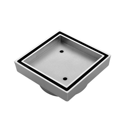 Modern Polished Hidden Tile Insert Drain Toilet Bathroom Floor Drain Shower Filter Hidden Floor Drain