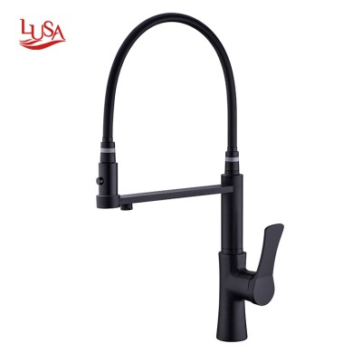 Multi function kitchen sink faucet 3 way faucets black brass kitchen mixer faucet kitchen mixer tap pull out