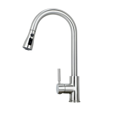 Taps manufacturer Brushed hot and cold mixer water tap kitchen faucet kitchen sink mixer taps washing tap