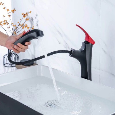 Pull put faucet bathroom tap mixers sanitary faucet sanitary mixer tap