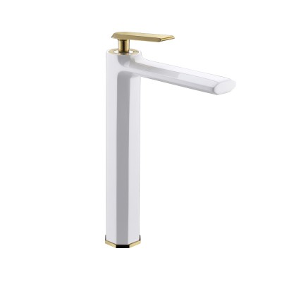 Water tap bathroom faucet white and gold bathroom faucet bathroom faucets top sanitary ware mixer taps basin tap faucets