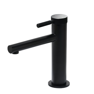 Fashion professional design matt black mixer tap sanitary wares taps brass water tap faucets mixers taps restroom faucet