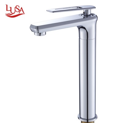 Factory direct sales brass bathroom basin tap water tap bathroom faucet lavatory faucets bathroom sink faucets