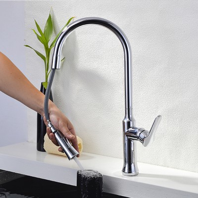 New Style Single Hole grifo cocina kitchen sink tap sink kitchen faucet pull down kitchen faucets single lever