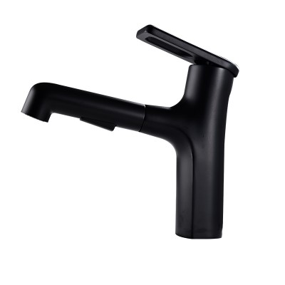 Modern faucet basin mixer tap black taps torneira banheiro basin sink faucet pull out