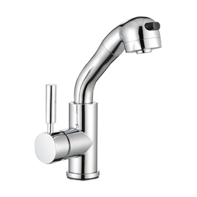 Factory price pull out sanitary wares taps water tap water faucet pull out sink faucet Pull Out Single Handle Kitchen Faucet