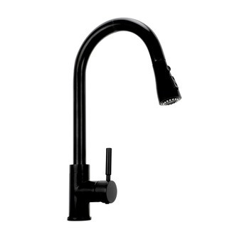 Black Kitchen faucets with pull down sprayer kitchen sink faucets