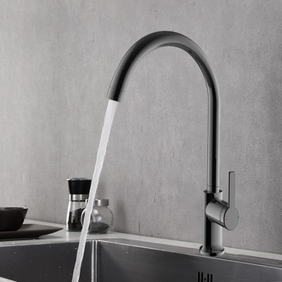 Kitchen mixer Sink Faucets Kitchen Tap Hot and Cold Single Handle Deck Mounted Sink Water Mixer Tap