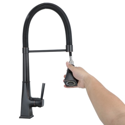 Hot and Cold Water ORB Kitchen Mixer Tap 304 Spring Sink Faucet Kitchen Faucet